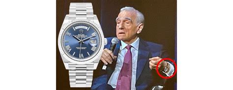 artin scorcese rolex|Watch Spotting: Martin Scorsese Seen Wearing Rolex Day.